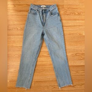 Abercrombie & Fitch womens 90’s straight ultra highrise Jeans